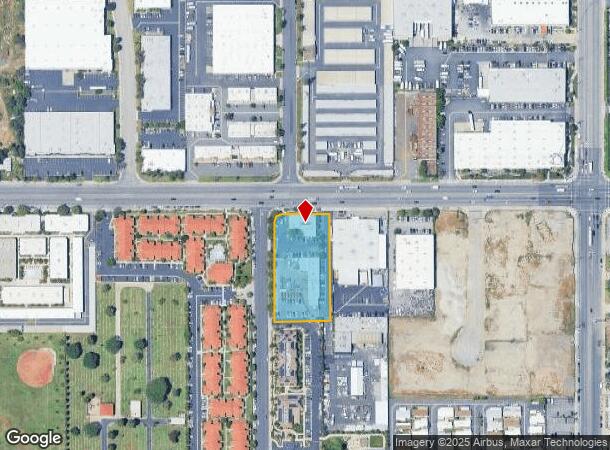  12040 Florence Ave, Santa Fe Springs, CA Parcel Map