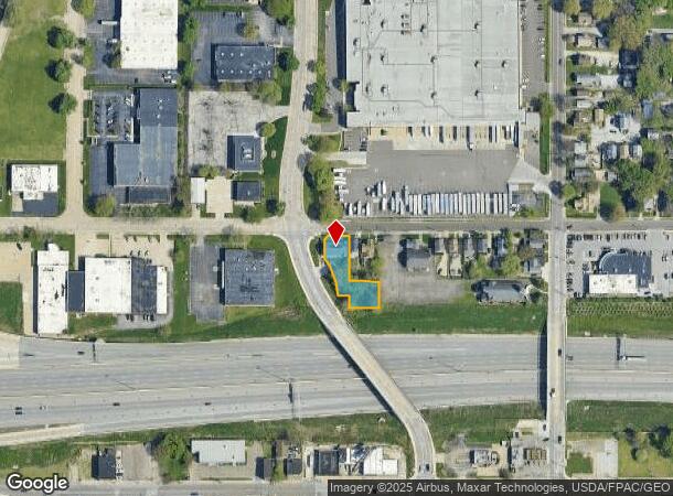  745 Wolf Ledges Pky, Akron, OH Parcel Map