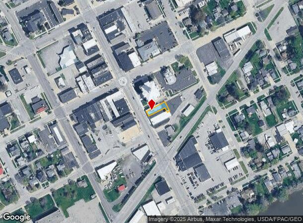  614 N Perry St, Napoleon, OH Parcel Map