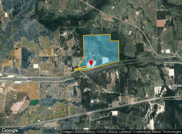 3101 W I 10 Frontage Rd, Flatonia, TX Parcel Map