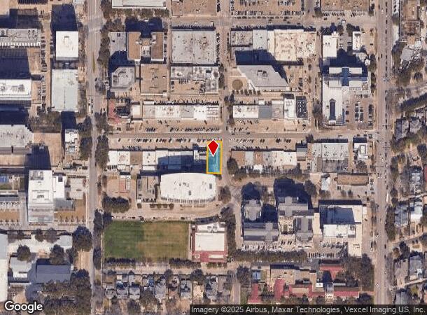  6072 Sherry Ln, Dallas, TX Parcel Map