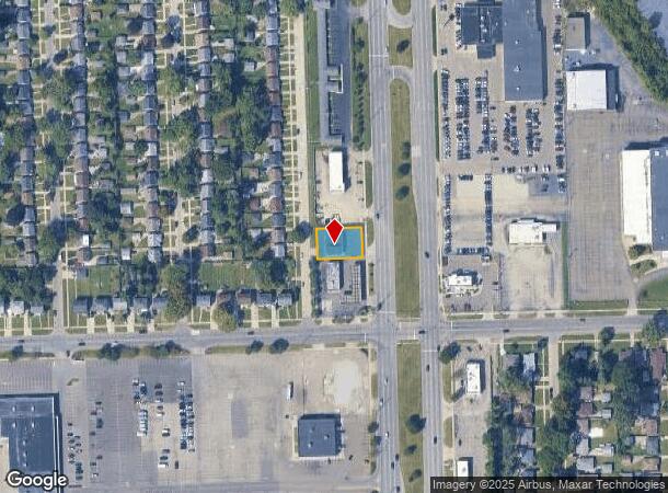  9541 Telegraph Rd, Redford, MI Parcel Map