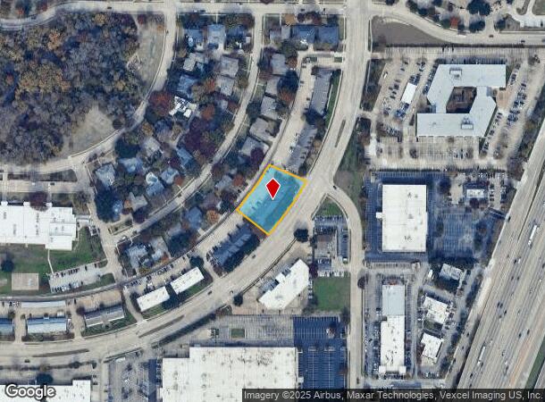  2097 N Collins Blvd, Richardson, TX Parcel Map