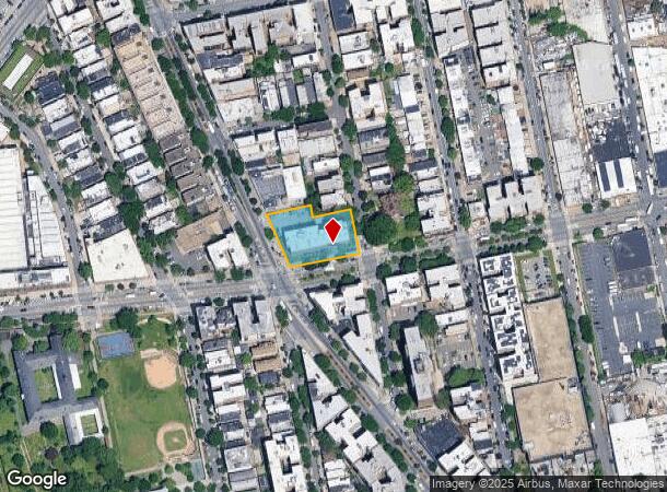 1291 Lafayette Ave, Bronx, NY Parcel Map