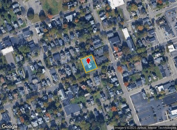360 W Church St, Elmira, NY Parcel Map