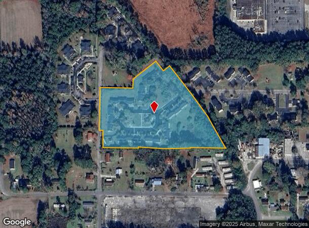  300 W 6Th Ave, Chadbourn, NC Parcel Map