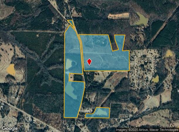 11702 Dallas Mill Rd, Pine Mountain, GA Parcel Map