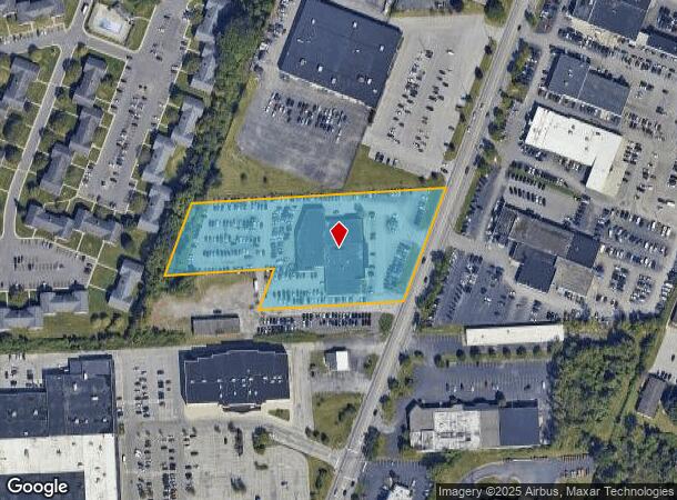 2525 W Henrietta Rd, Rochester, NY Parcel Map