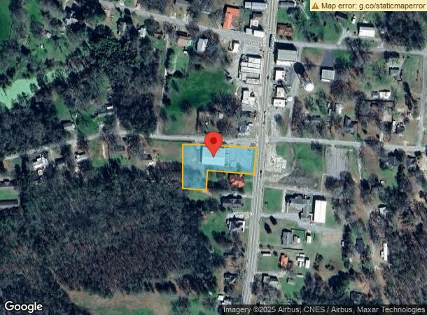  153 S Hulin Ave, Tignall, GA Parcel Map