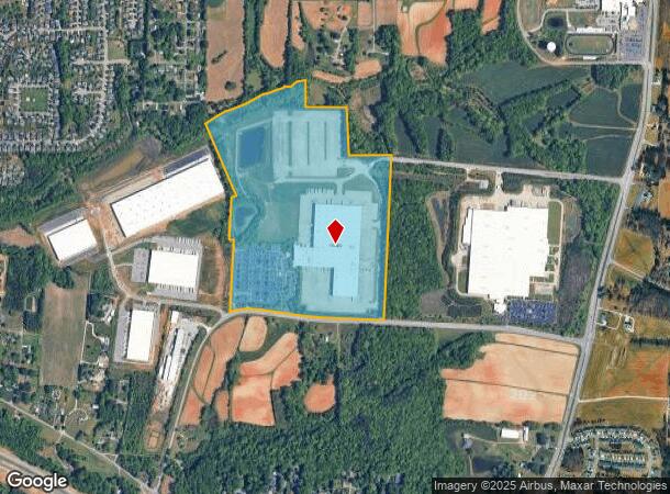 3220 Temple School Rd, Winston Salem, NC Parcel Map