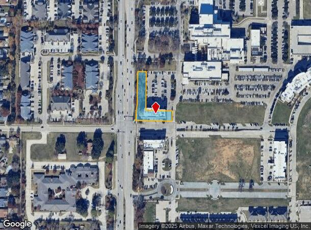  2560 Central Park Ave, Flower Mound, TX Parcel Map