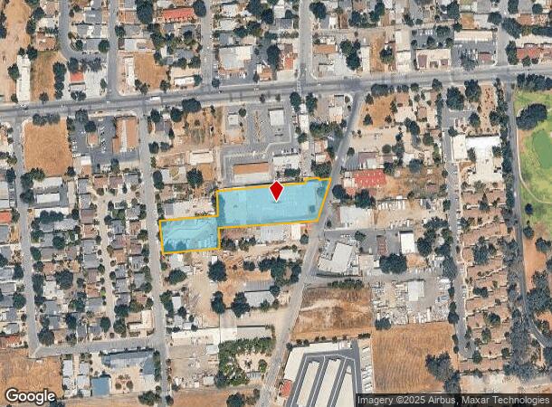  201 Bryant St, Ojai, CA Parcel Map