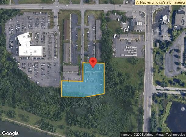  120 Erie Canal Dr, Rochester, NY Parcel Map