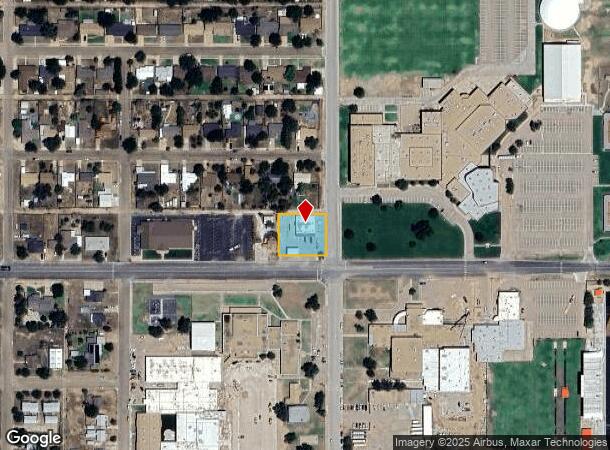 1105 12Th St, Shallowater, TX Parcel Map