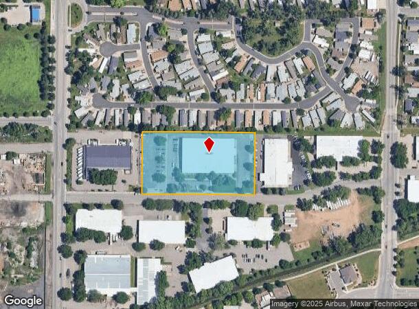 1511 E 11Th St, Loveland, CO Parcel Map