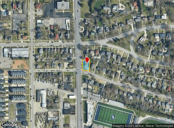  316 S Eddy St, South Bend, IN Parcel Map