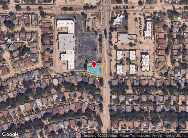 3601 N Josey Ln, Carrollton, TX Parcel Map