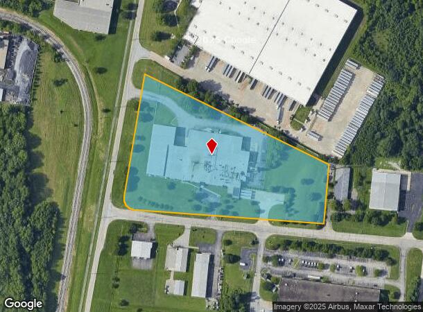  7401 Intermodal Dr, Louisville, KY Parcel Map
