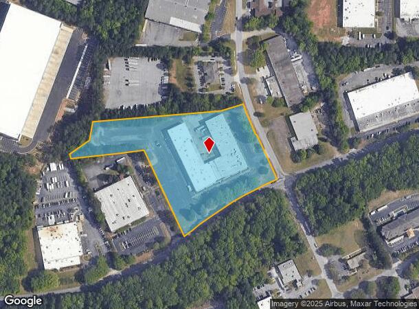  5240 Panola Industrial Blvd, Decatur, GA Parcel Map