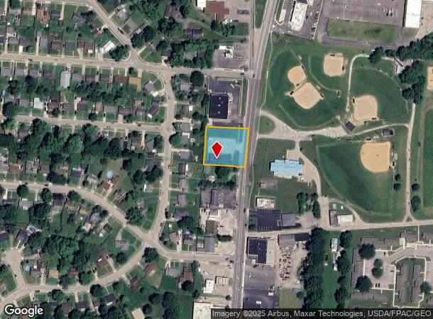 435 N Main St, New Carlisle, OH Parcel Map