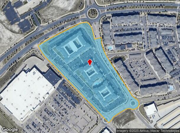 4412 N Continental Hts, Colorado Springs, CO Parcel Map