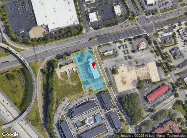 1813 W Mercury Blvd, Hampton, VA Parcel Map