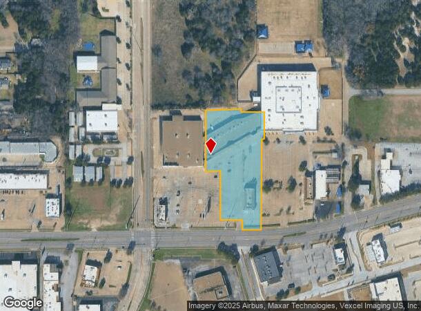  3737 W Camp Wisdom Rd, Dallas, TX Parcel Map