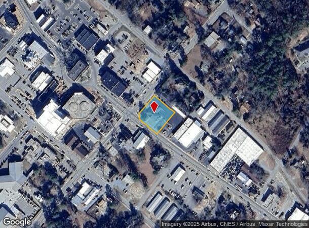  201 Monroe St, Carthage, NC Parcel Map