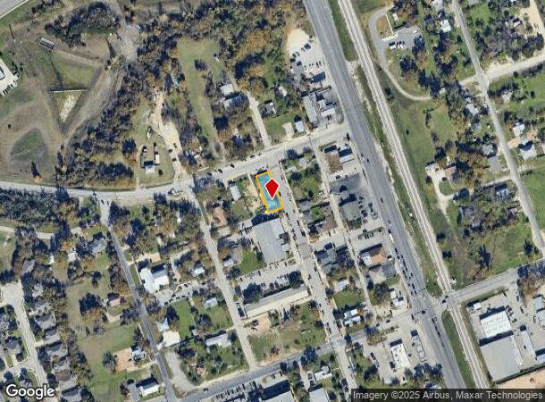 203 N Brushy St, Leander, TX Parcel Map