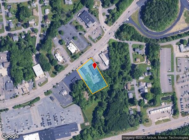 693 Southbridge St, Auburn, MA Parcel Map