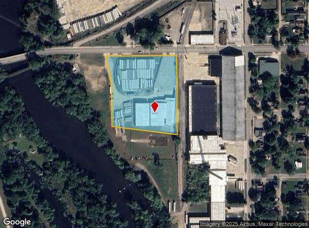 125 E Broadway St, Three Rivers, MI Parcel Map