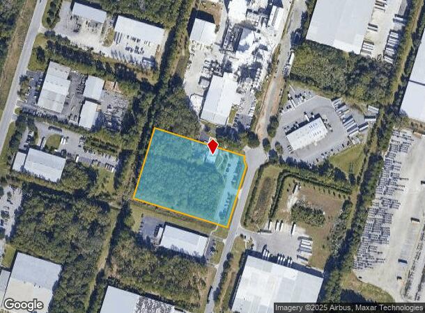  115 Eli Whitney Blvd, Savannah, GA Parcel Map