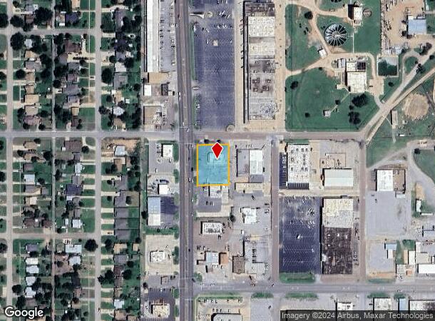  1322 N Main St, Altus, OK Parcel Map