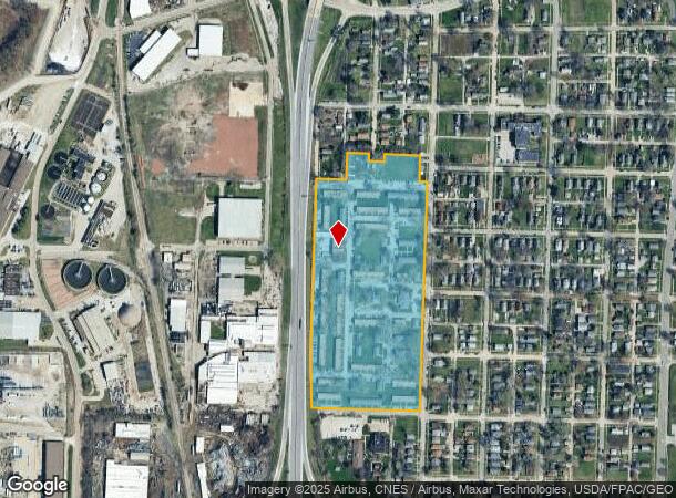 1320 4Th Ave, Rock Island, IL Parcel Map