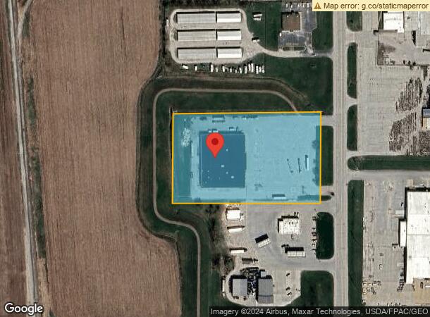  2501 N Broadway St, Red Oak, IA Parcel Map