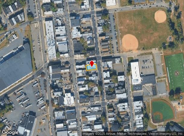  121 3Rd St, Passaic, NJ Parcel Map