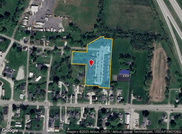 130 Broadway St, Hebron, OH Parcel Map