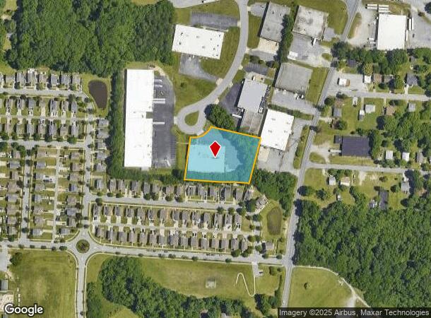  818 Herman Ct, High Point, NC Parcel Map