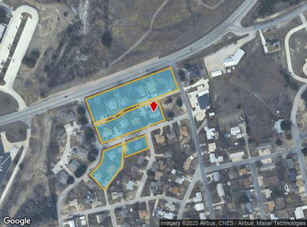  806 N Rhomberg St, Burnet, TX Parcel Map