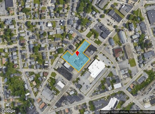  145 Washington St, West Warwick, RI Parcel Map