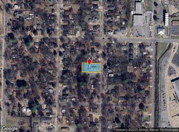  223 Locust Ave, Conway, AR Parcel Map