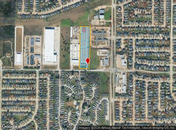 715 W Harris Rd, Arlington, TX Parcel Map