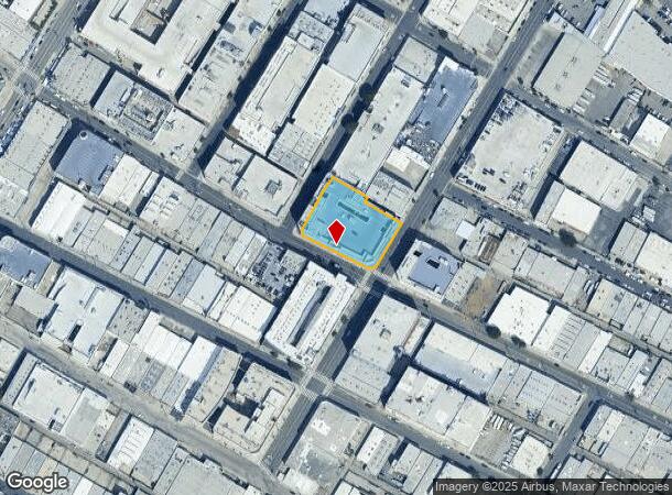  813 E 12Th St, Los Angeles, CA Parcel Map