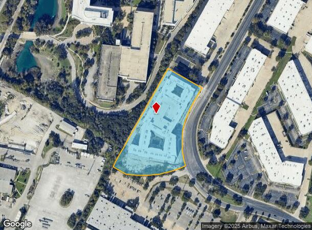 11604 Stonehollow Dr, Austin, TX Parcel Map