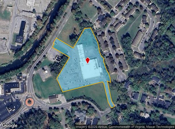  2110 Bennington St Se, Roanoke, VA Parcel Map