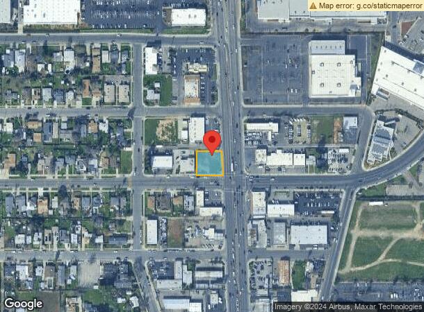  7315 N Blackstone Ave, Fresno, CA Parcel Map