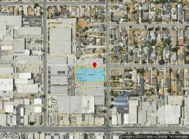  2161 Central Ave, South El Monte, CA Parcel Map