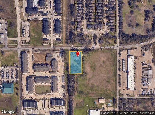  2722 Almeda Genoa Rd, Houston, TX Parcel Map