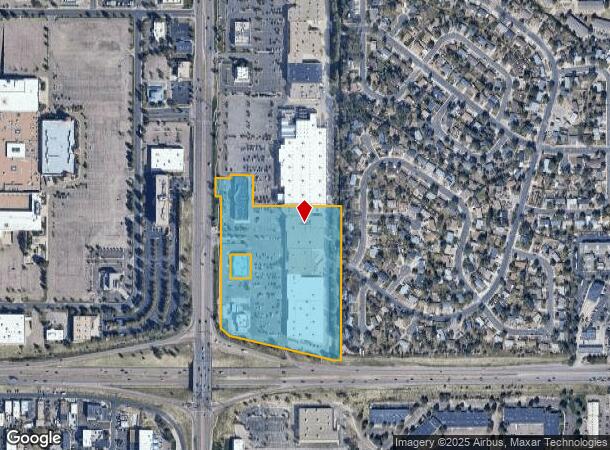 505 N Academy Blvd, Colorado Springs, CO Parcel Map