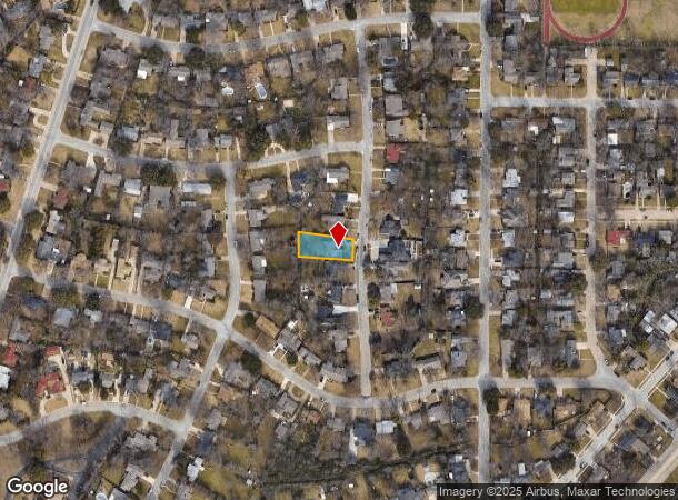  4016 Acacia St, Fort Worth, TX Parcel Map